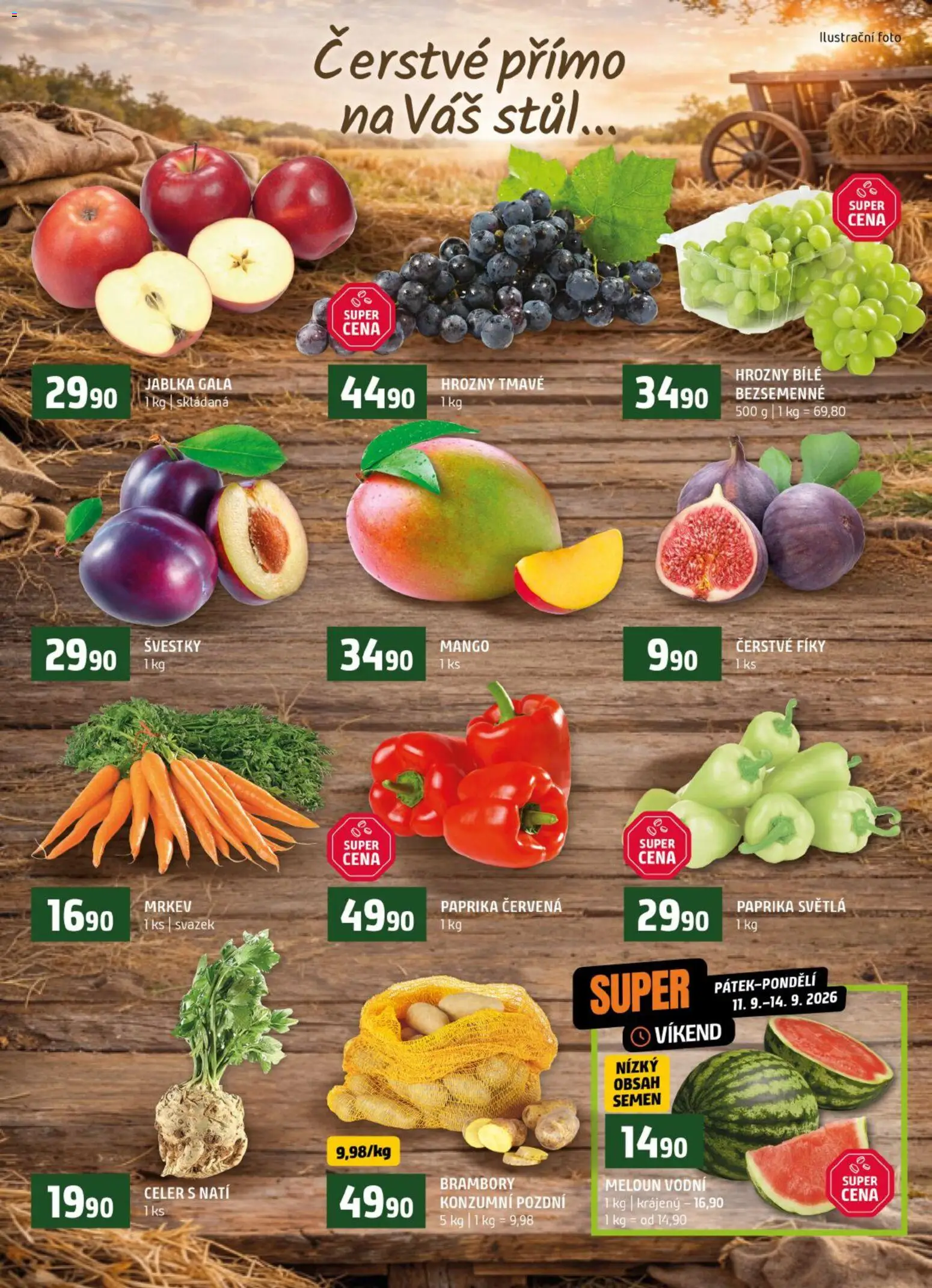 Terno leták od 09.09.2026 | Strana: 6 | Produkty: Jablka Gala, Jablka, Paprika červená, Meloun vodní