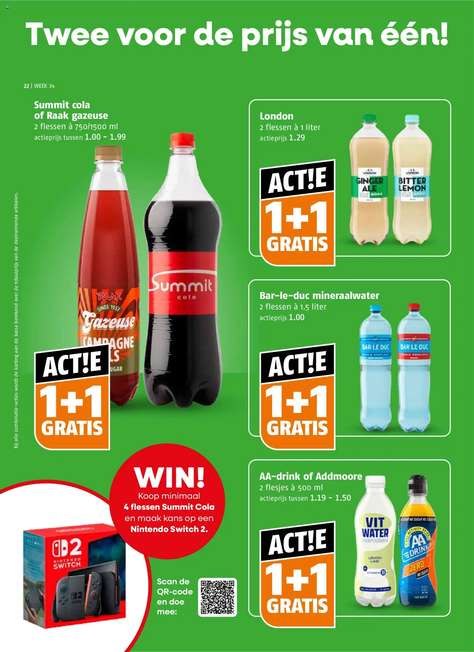 {H1} | Pagina: 22 | Producten: Water, Nintendo Switch, Mineraalwater