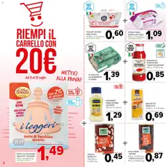 Anteprima del volantino Todis volantino valido a partire dal 09/07/2026 | Pagina: 2 | Prodotti: Maionese, Pomodoro, Latte, Pomodori