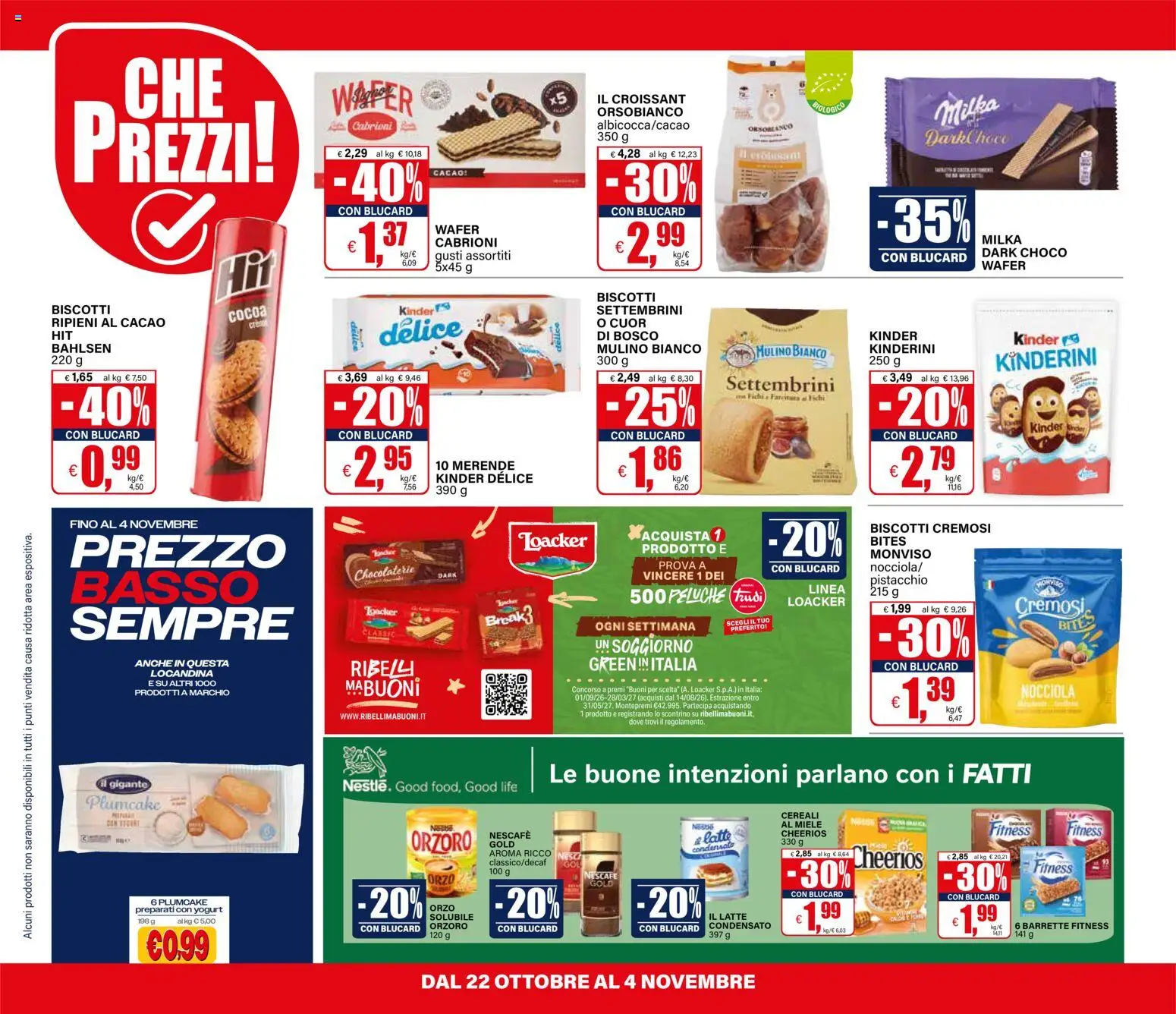 Volantino Il Gigante del 22/10/2026 | Pagina: 10 | Prodotti: Pistacchio, Fichi, Cacao, Miele
