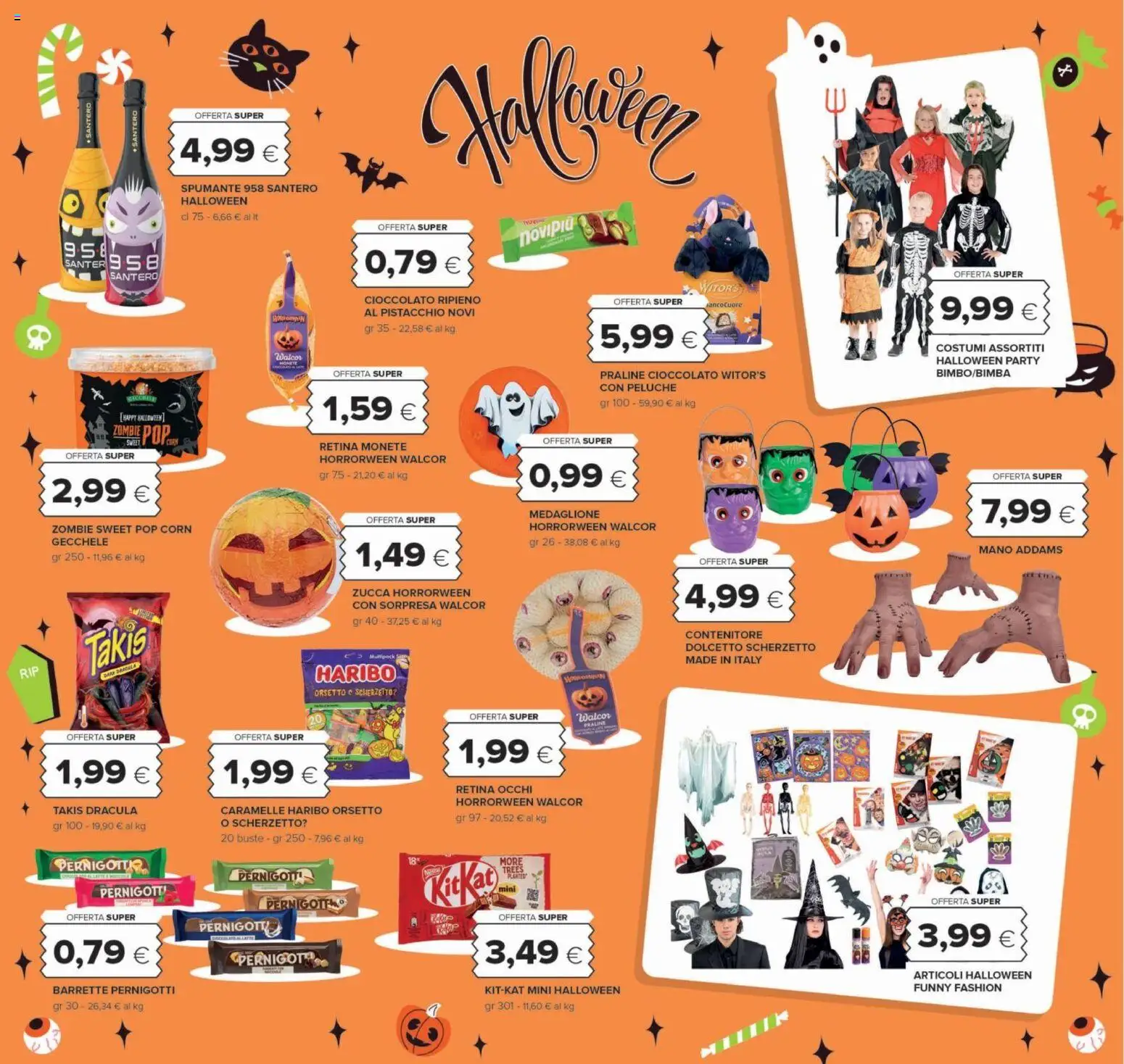 Volantino Oasi del 22/10/2026 | Pagina: 15 | Prodotti: Peluche, Pistacchio, Caramelle, Spumante
