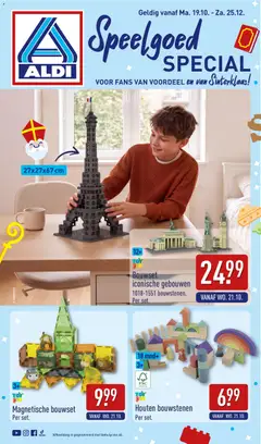 Aldi folder - Speelgoed special - Voorbeeld van een folder van Aldi, geldig van 19-10-2026