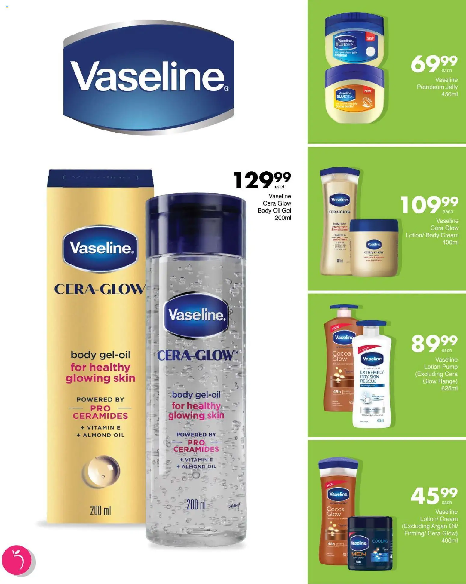 New Save catalogue – valid from 13/08/2026 | Page: 65 | Products: Tonic, Body cream, Petroleum jelly, Lotion