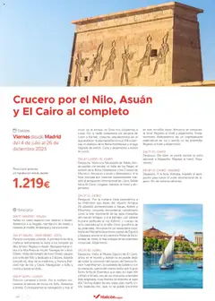Vista previa Halcón Viajes Egipto válido desde el 01.07.2025 | Página: 48 | Productos: Té, Navegación