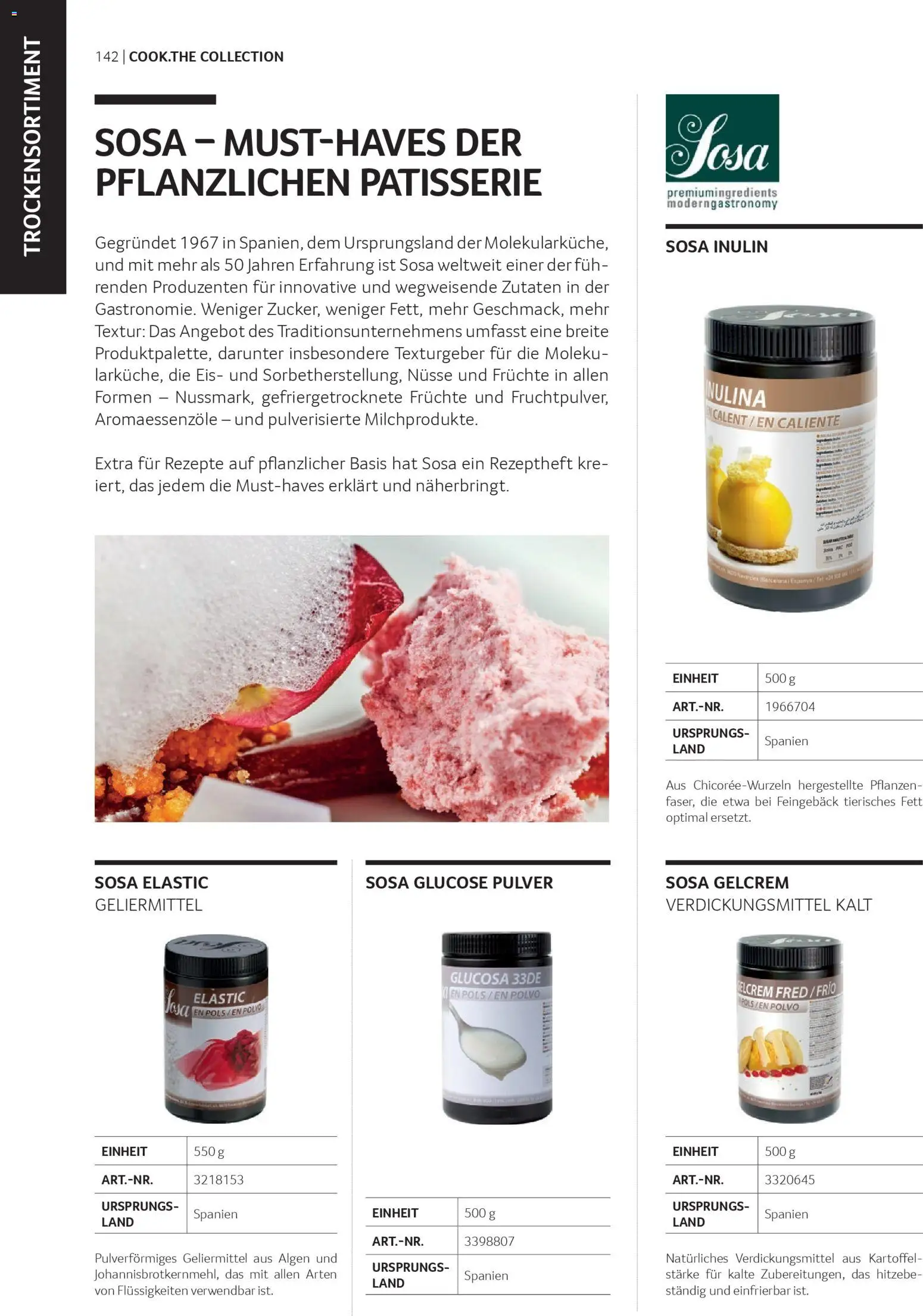 Transgourmet Cook Look-Book gültig ab 08.04.2026 | Seite: 142 | Produkte: Nüsse, Eis