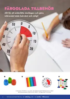 Lyreco erbjudanden - Förhandsvisning av reklamblad från butik Lyreco aktuell från 01.06.2026 | Sida: 4 | Produkter: Timglas, Pennvässare