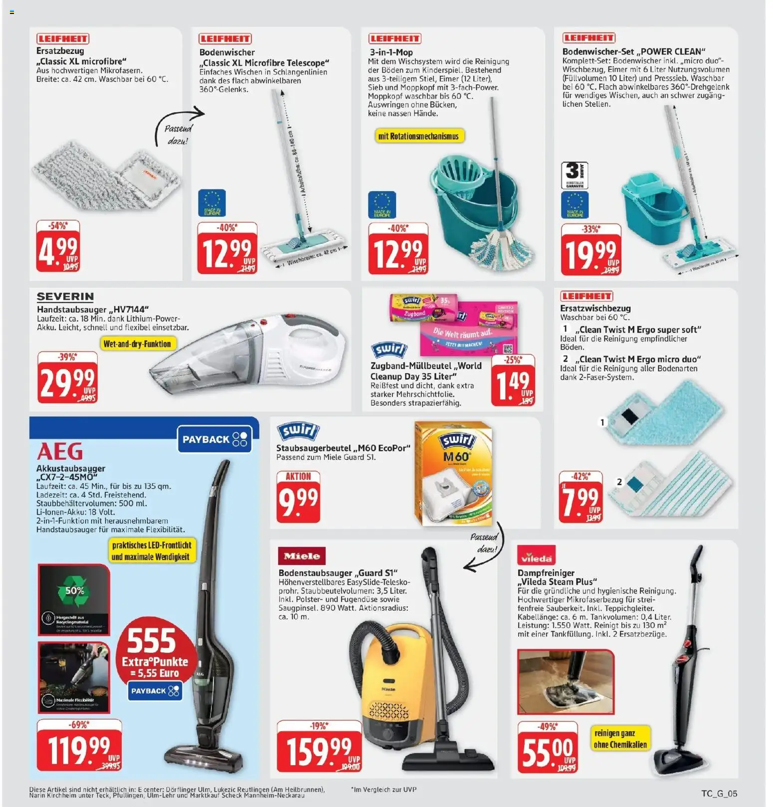 Marktkauf Prospekt Böblingen (ab 31.08.2026) » Angebote online | Seite: 37 | Produkte: Miele