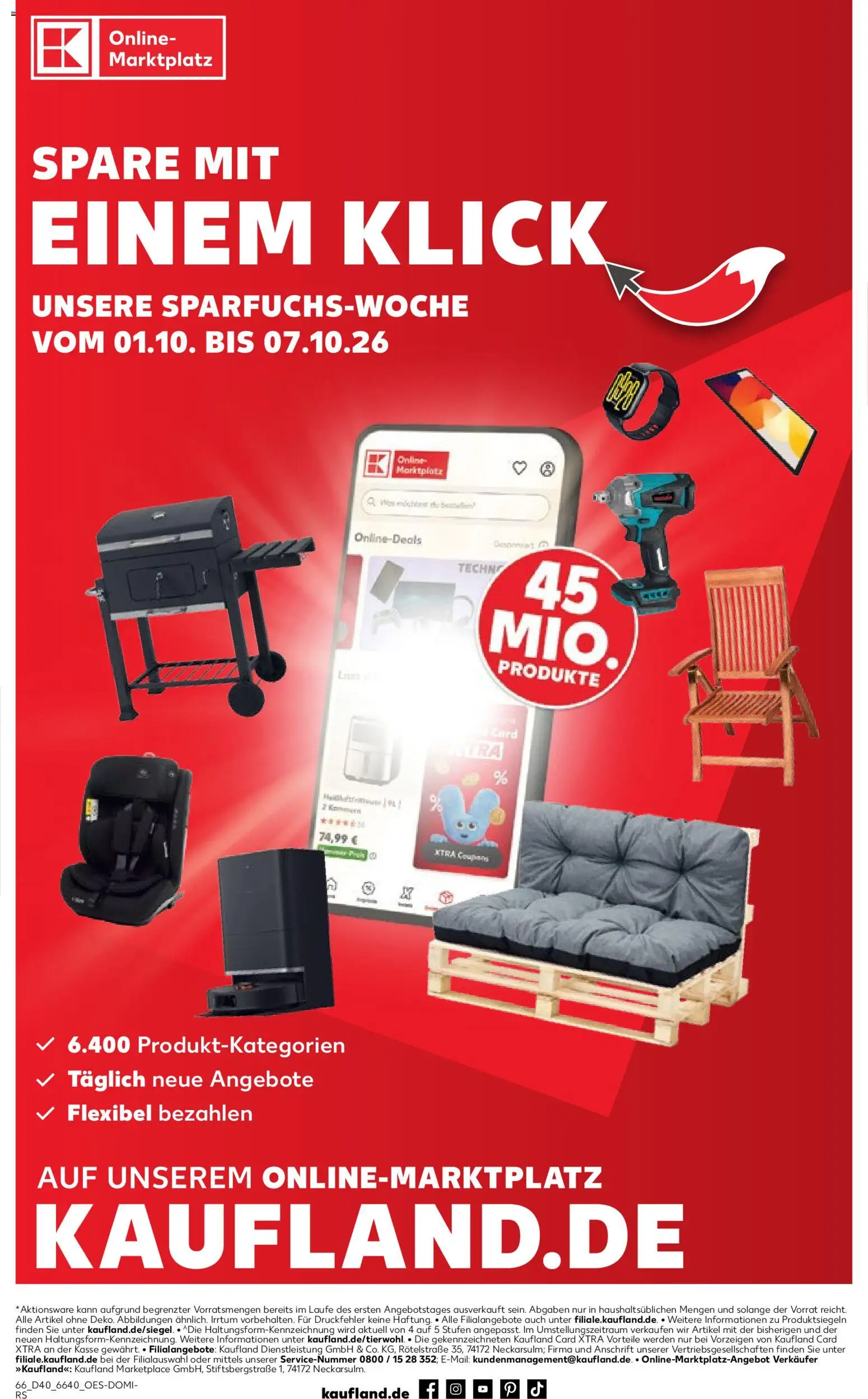 Kaufland Německo leták od 01.10.2026 | Strana: 66
