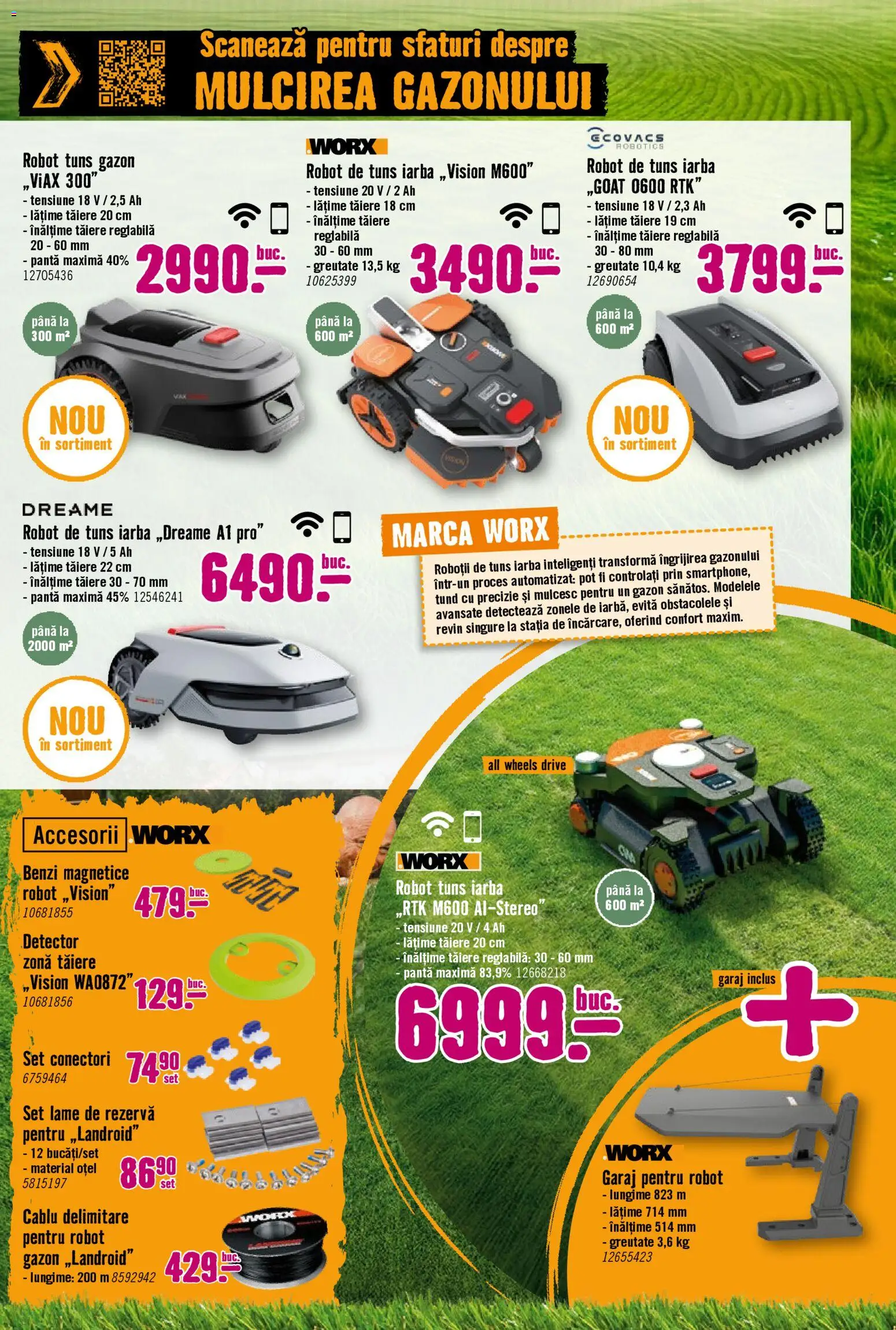 Noul catalog Hornbach – valabil de la 23.03.2026 | Pagină: 43 | Produse: Cablu, Robot