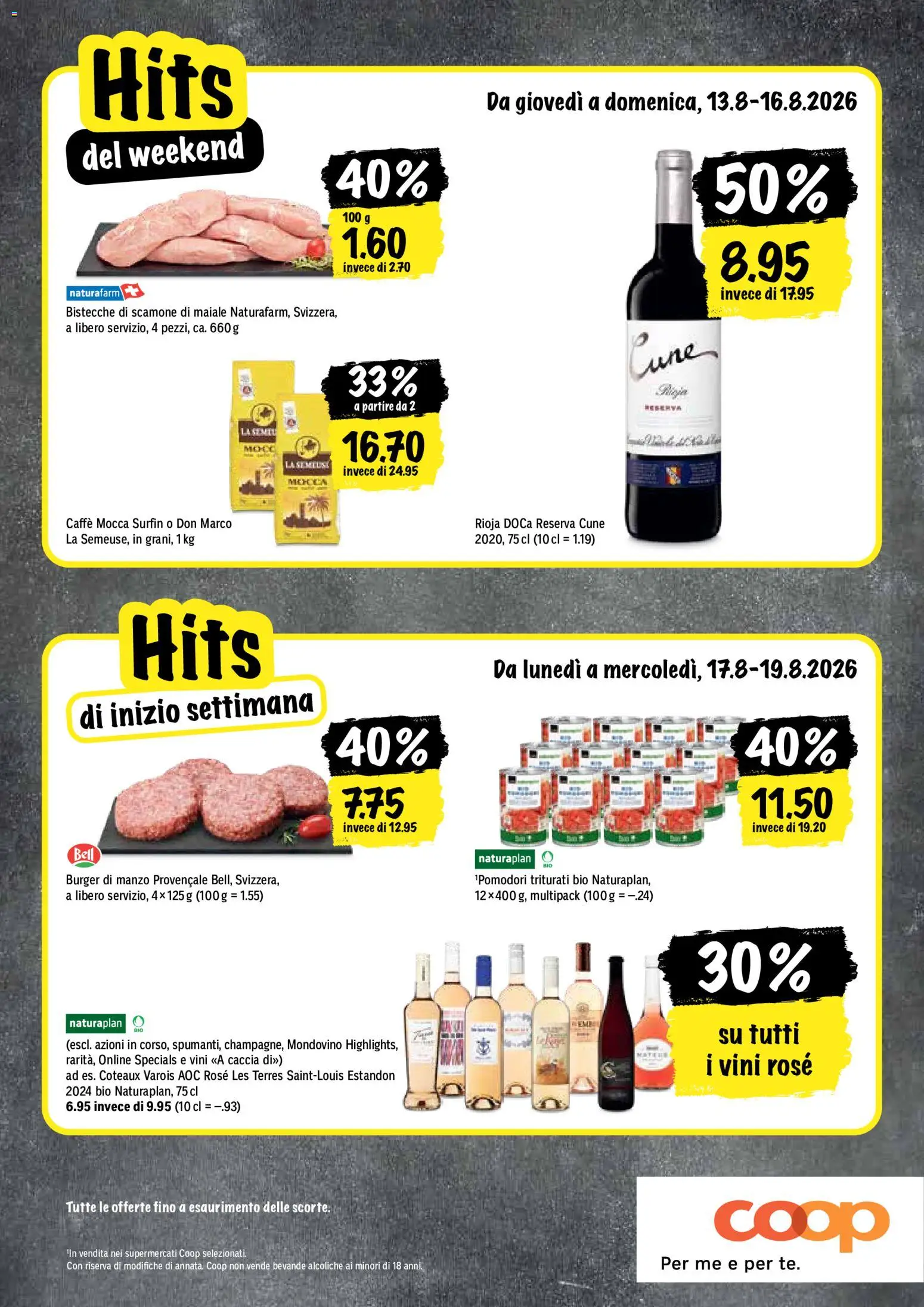 Coop aktionen IT – gültig ab 13.08.2026 | Seite: 20