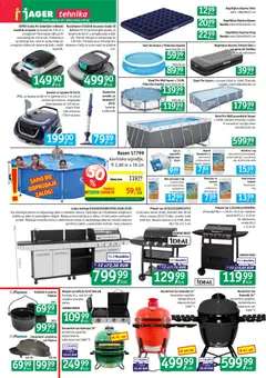 Jager katalog akcije – veljaven od 10.06.2026 | Stran: 14 | Izdelki: Plinski žar, Zar, Sesalec, Blazina
