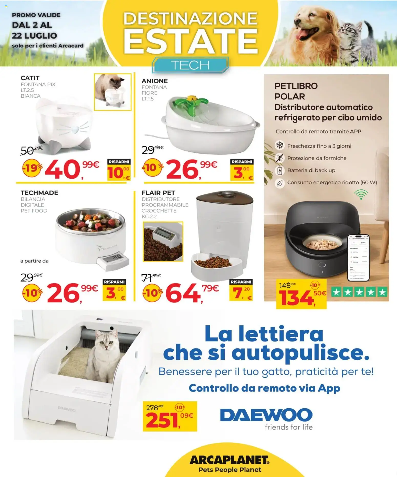 Volantino Arcaplanet del 02/07/2026 | Pagina: 38