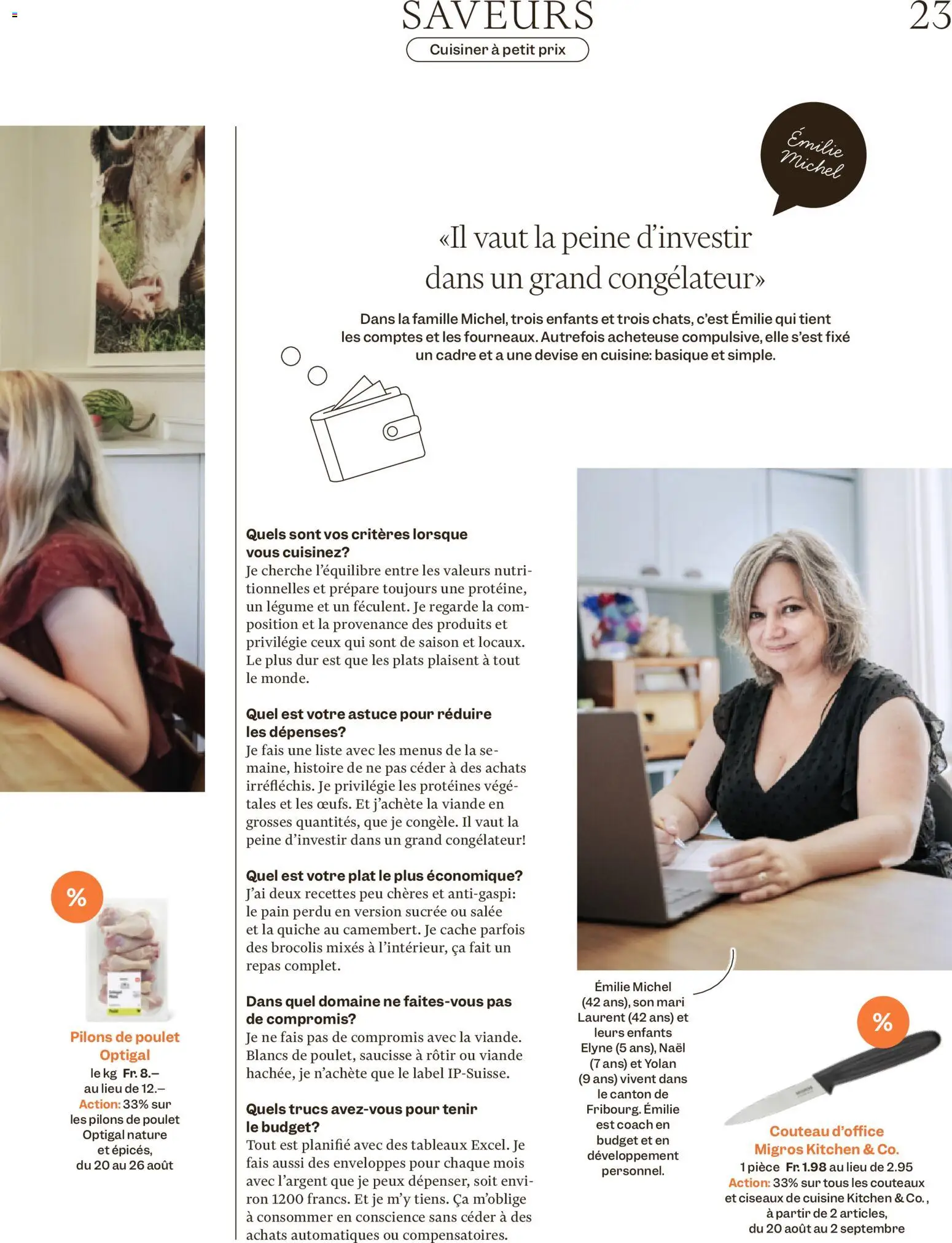 Migros aktionen Magazine FR – gültig ab 19.08.2026 | Seite: 23