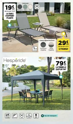 Centrakor - Prévisualisation de Centrakor catalogue valide à partir de 29/06/2026 | Page: 5 | Produits: Transat, Argile, Sac de transport, Tonnelle