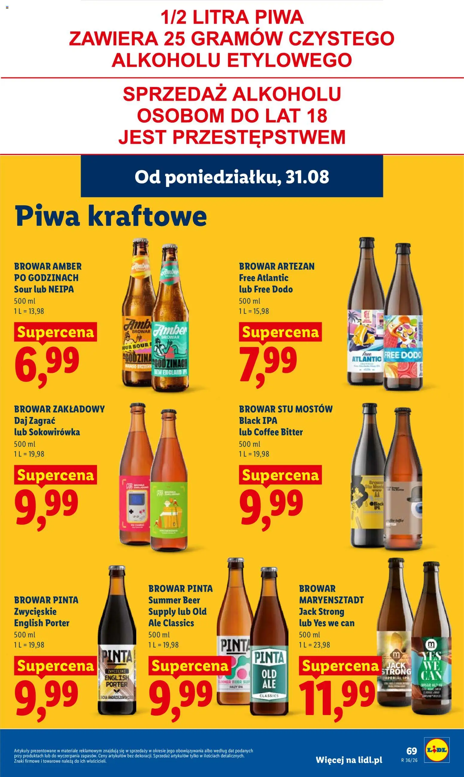 Lidl Polsko leták od 31.08.2026 | Strana: 69