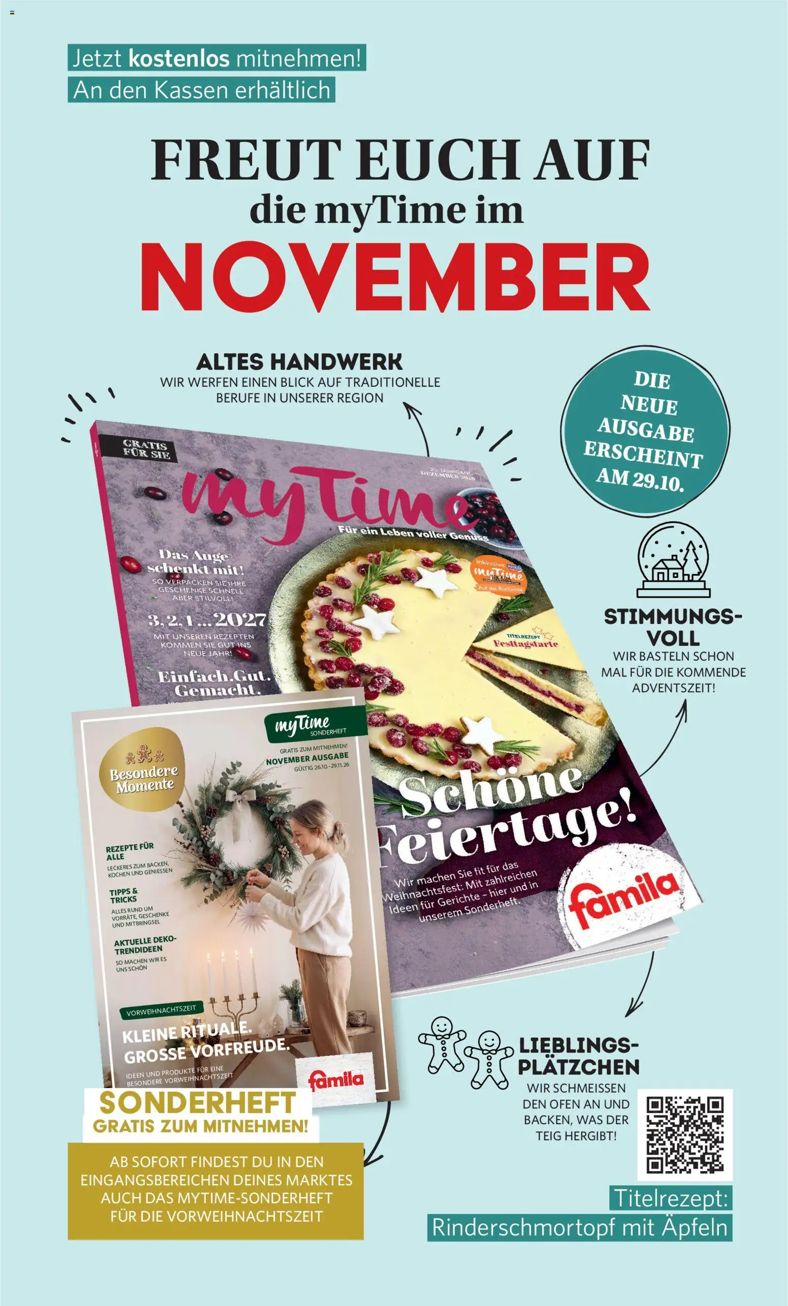 Famila Nordwest Kusten Days – gültig ab 02.11.2026 | Seite: 29 | Produkte: Ofen, Gerichte