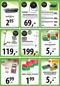 Tuuri-mainoslehti voimassa 05/08/2026 alkaen | Sivu: 28 | Tuotteet: Grilli, Robottiruohonleikkuri, Akku, Laturi