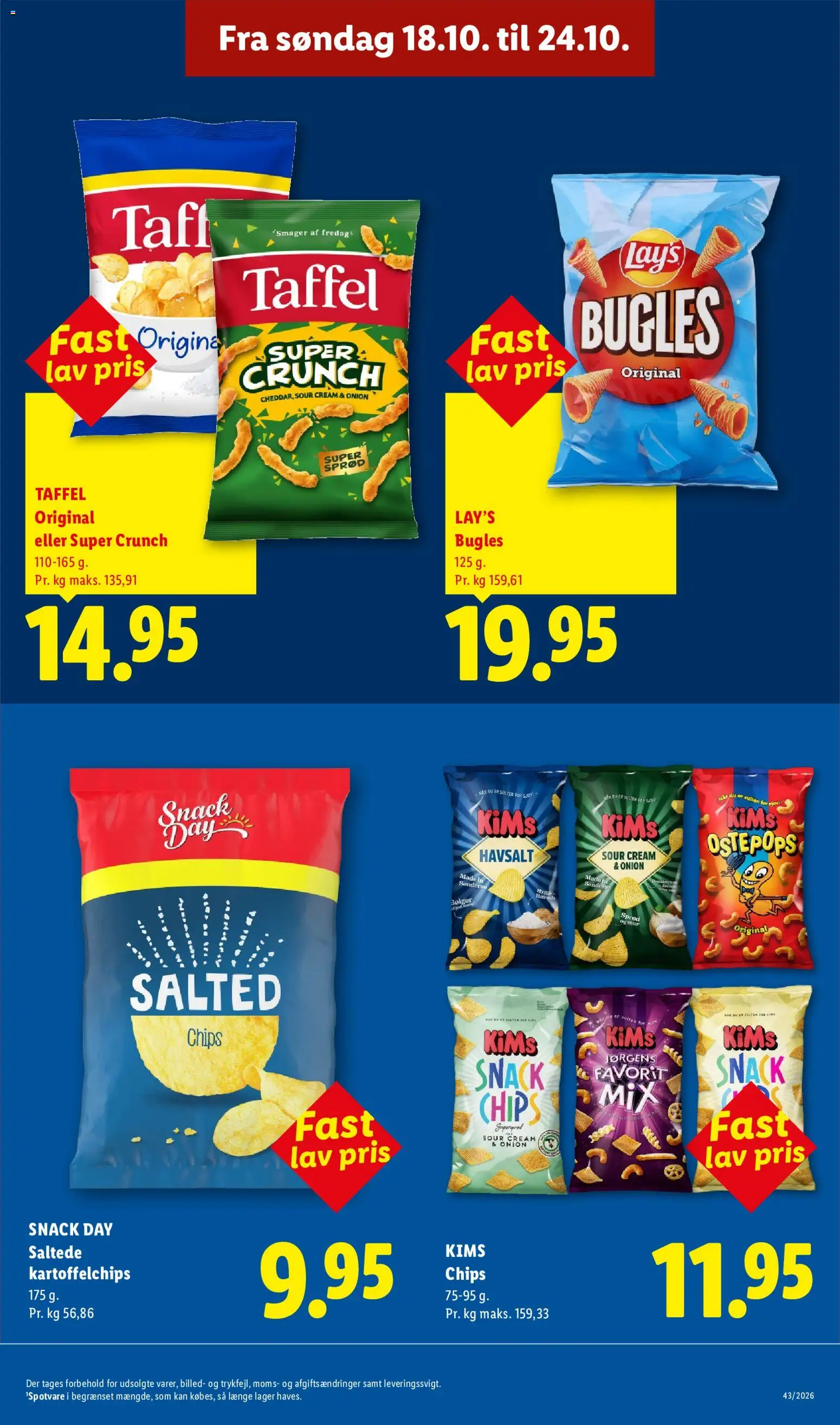 Lidl tilbudsavis – gyldig fra 18/10/2026 | Side: 31 | Produkter: Chips, Søm