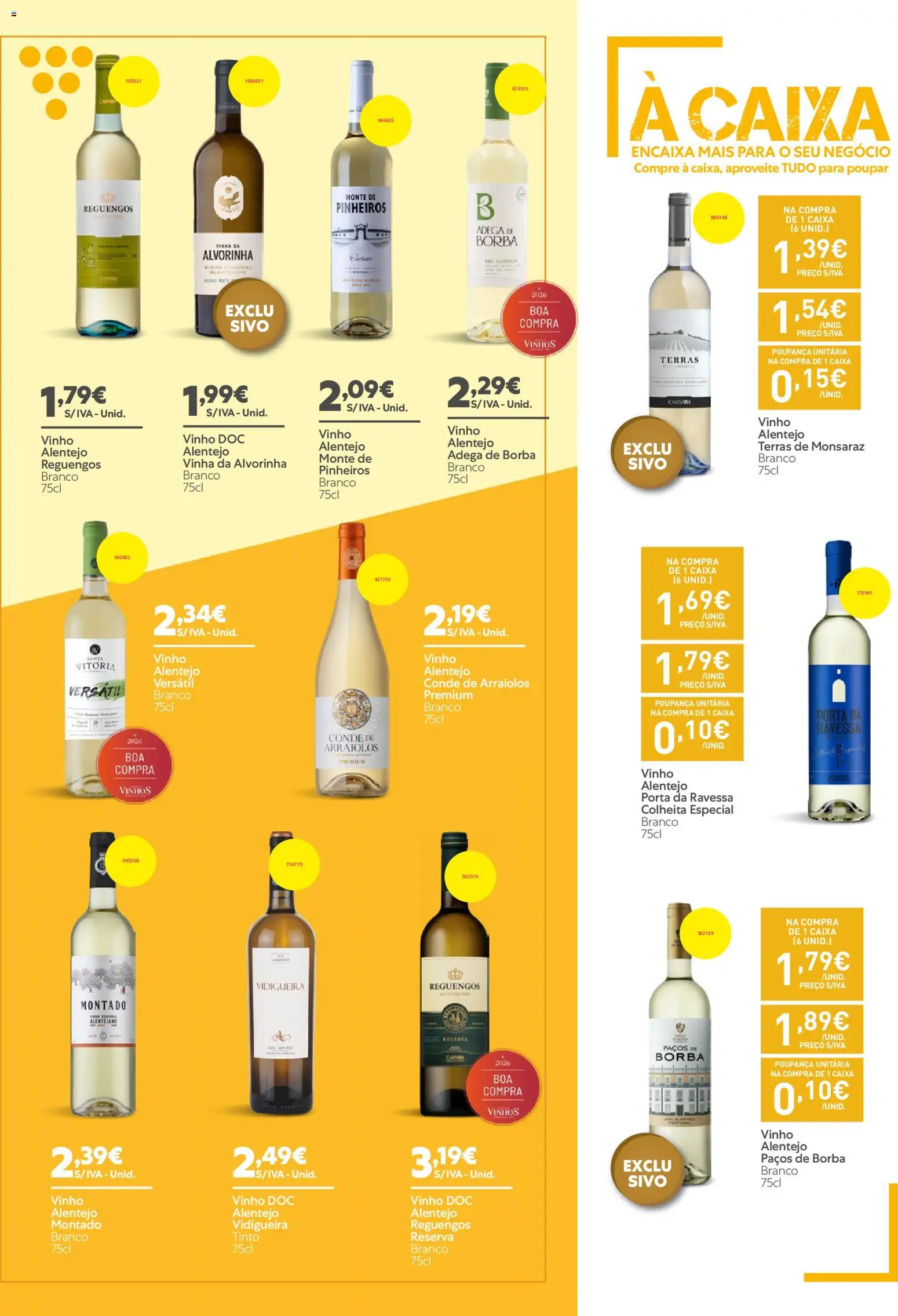 Recheio - Catálogo de Vinhos, Destilados e Cervejas │ válido de 28.05.2026 | Página: 19 | Produtos: Porta, Caixa, Vinho