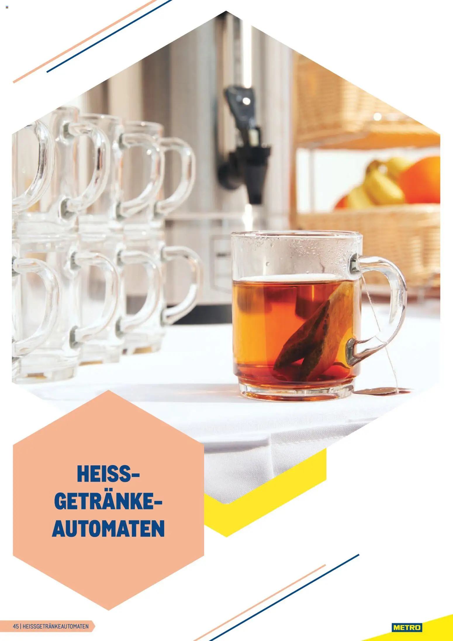 Metro Gastrogeräte gültig ab 23.02.2026 | Seite: 45 | Produkte: Getränke
