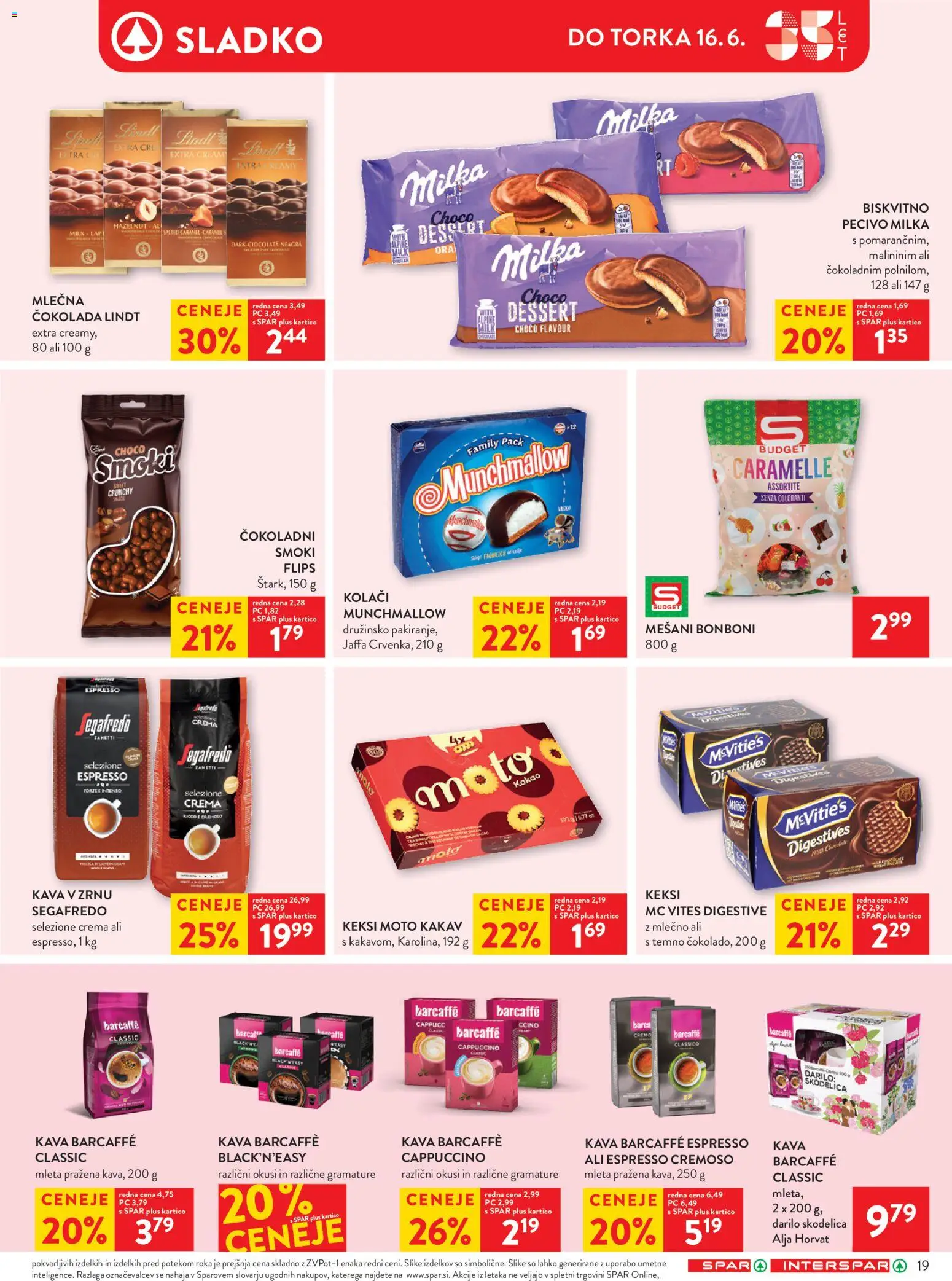 Novi Spar katalog ponudbe – veljaven od 10.06.2026 | Stran: 30 | Izdelki: Bonboni, Flips, Kava, Cokolada