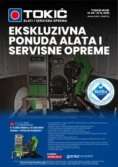 Tokić Ekskluzivna Ponuda - Pregled kataloga iz trgovine Tokić, vrijedi od 14.09.2026