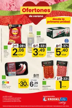 Vista previa Eroski Ofertones de verano City válido desde el 11.06.2026