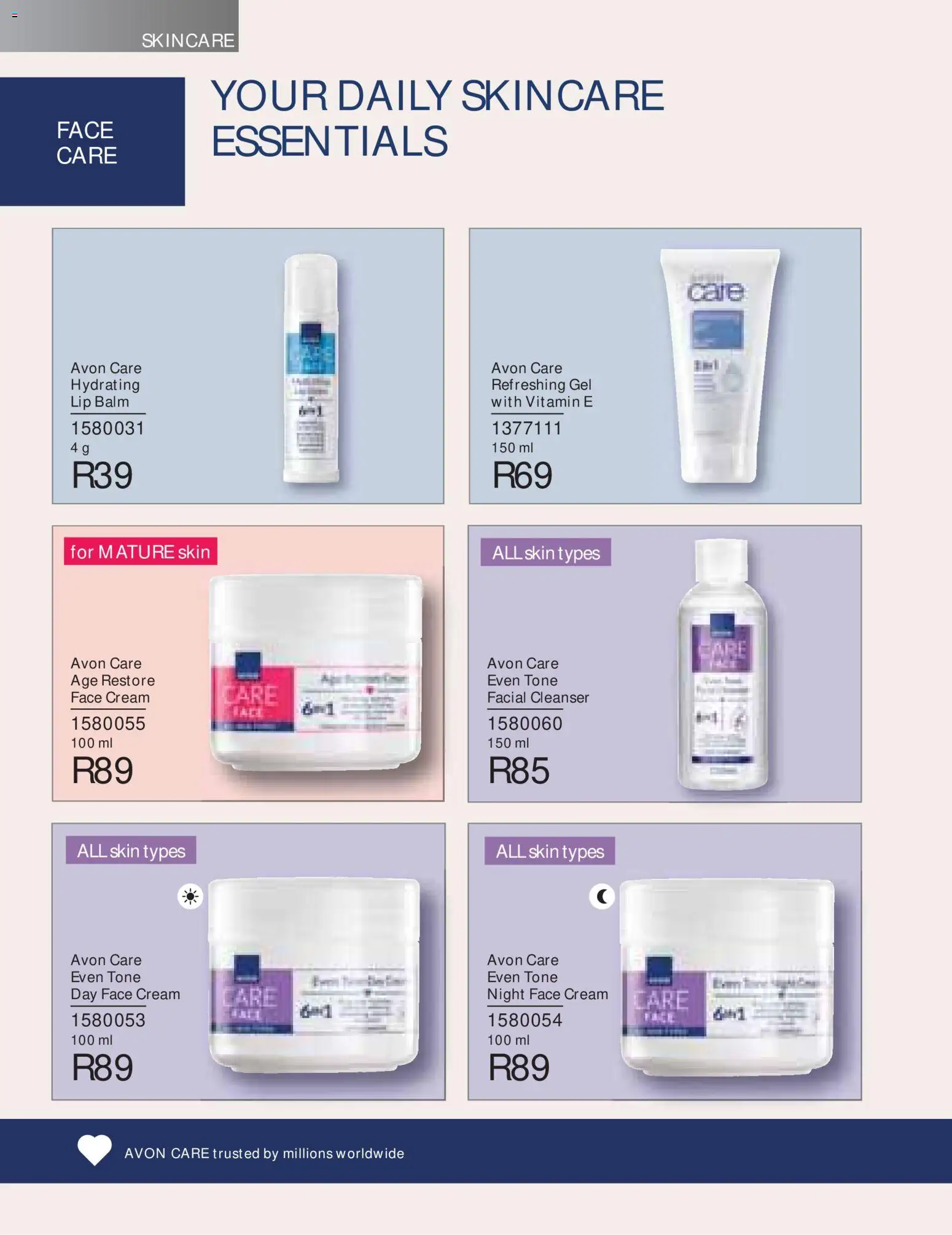 New Avon catalogue – valid from 01/08/2026 | Page: 112 | Products: Cream, Lip balm