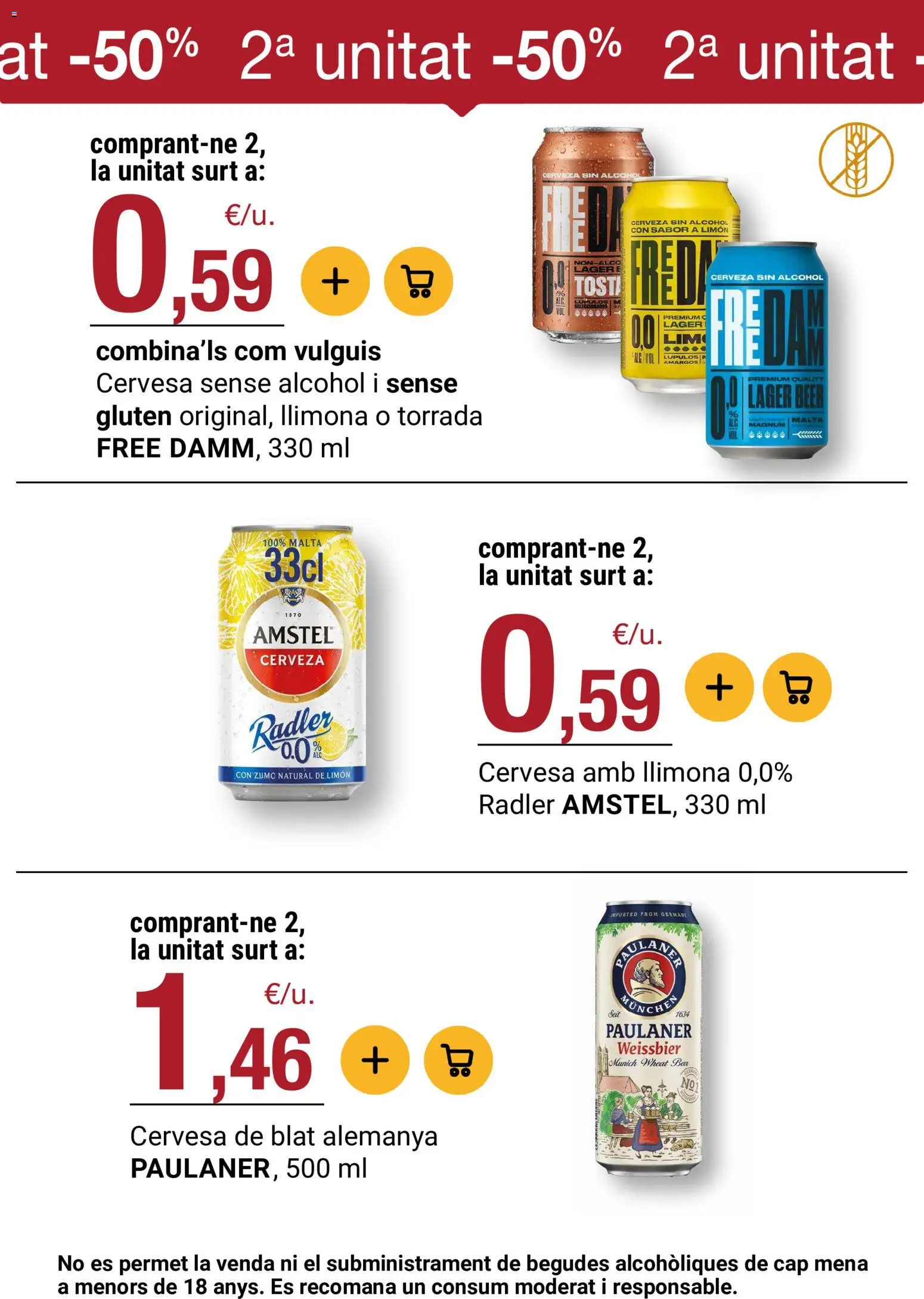 Bonpreu folleto │ válido desde el 19.05.2026 | Página: 30 | Productos: Cerveza sin alcohol, Cerveza, Ροζ πιπέρι