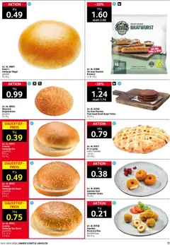 Prodega Aktionen Take Away ab 14.09.2026 gültig | Seite: 11 | Produkte: Burger, Donuts, Grill