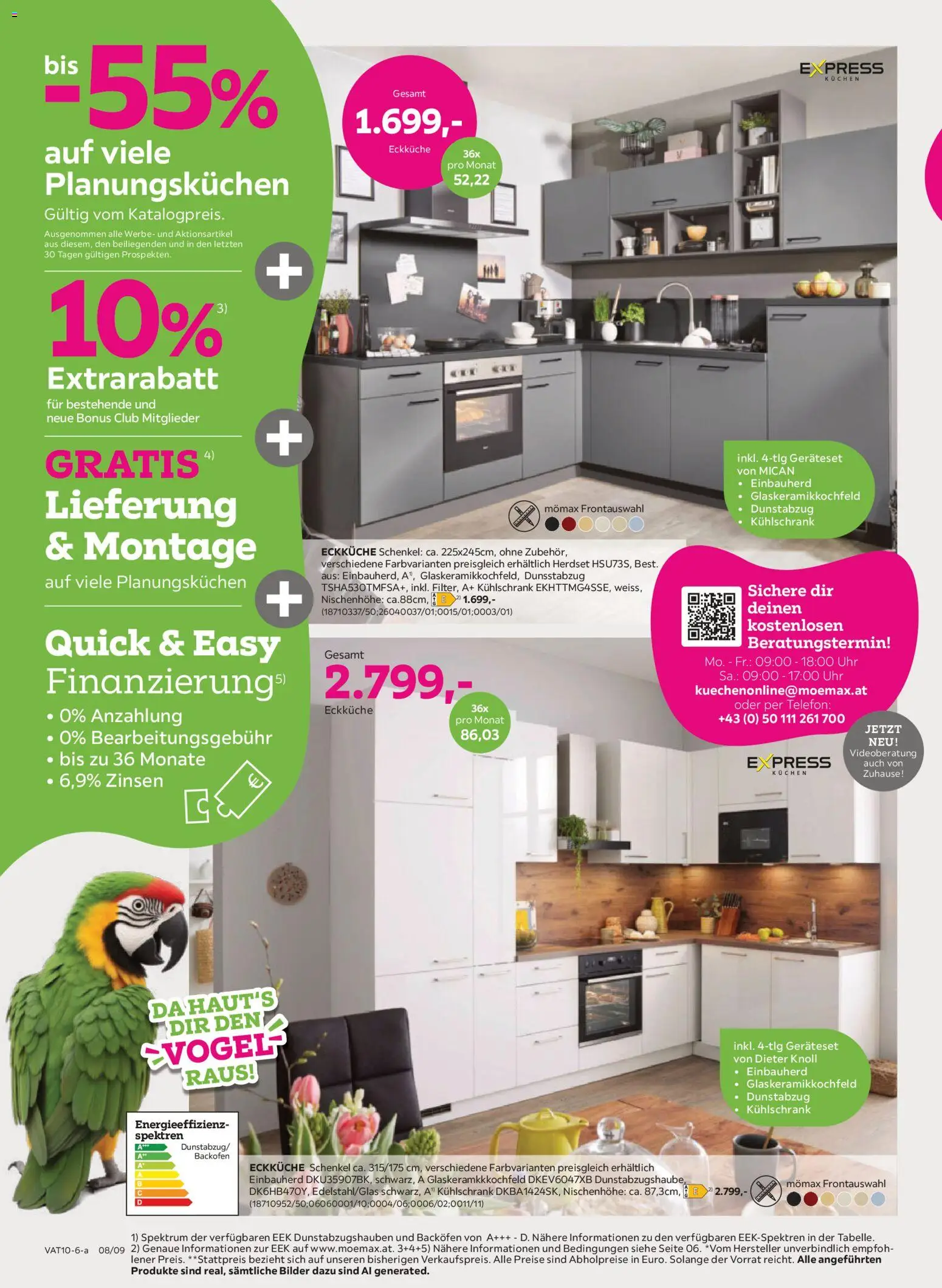 Mömax Prospekt aktuell gültig ab 29.09.2026 | Seite: 8 | Produkte: Telefon, Uhr, Kühlschrank