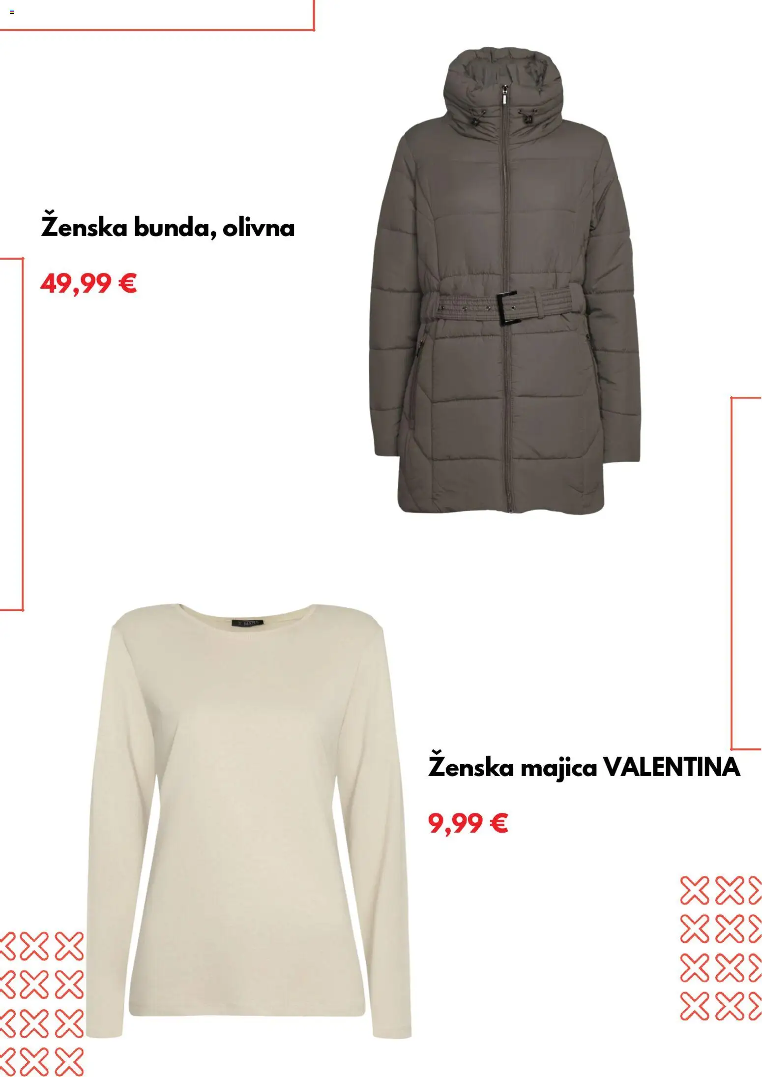 Novi Mana katalog ponudbe – veljaven od 31.08.2026 | Stran: 2 | Izdelki: Majica
