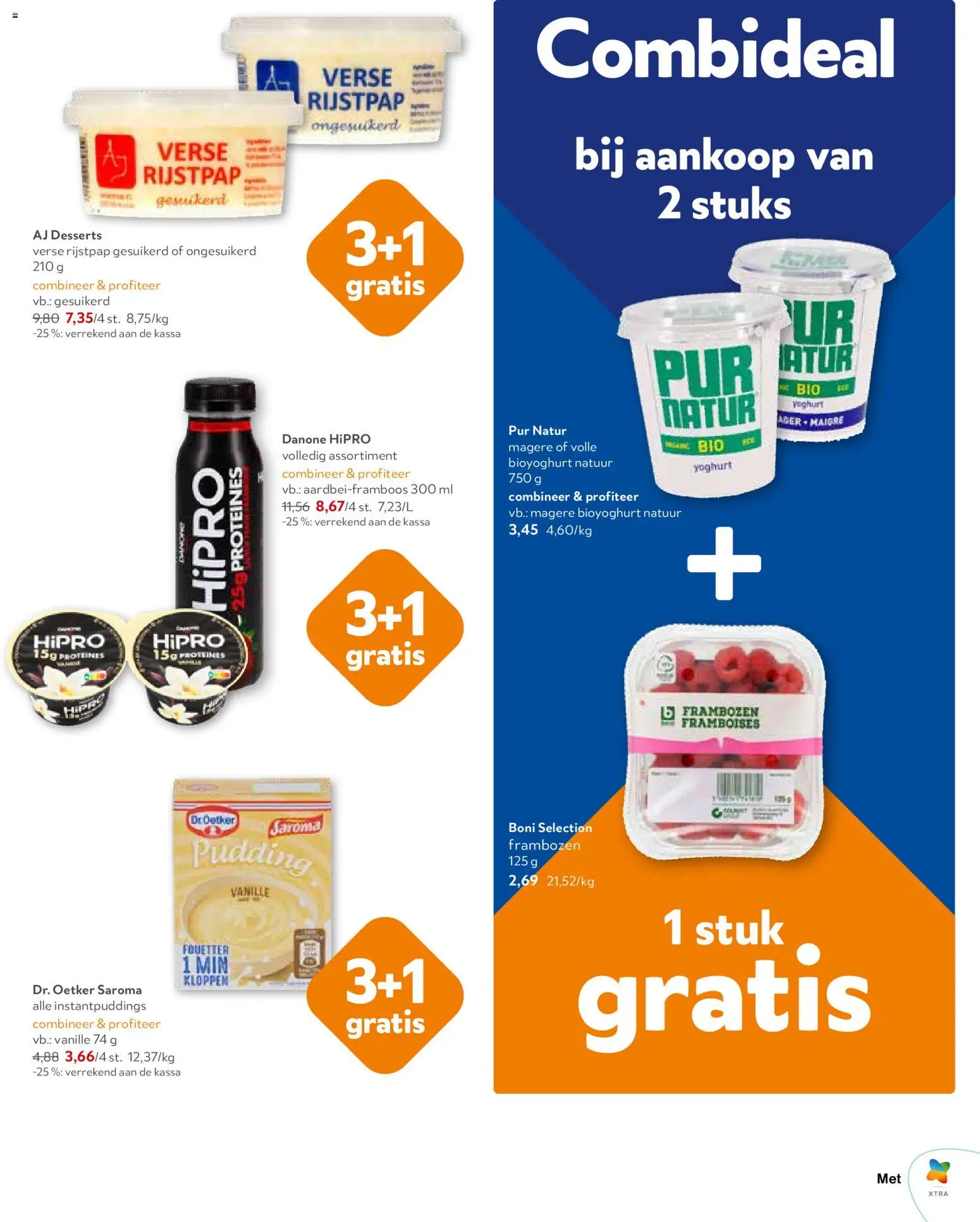 {H1} | Pagina: 13 | Producten: Pudding, Vanille, Frambozen, Yoghurt