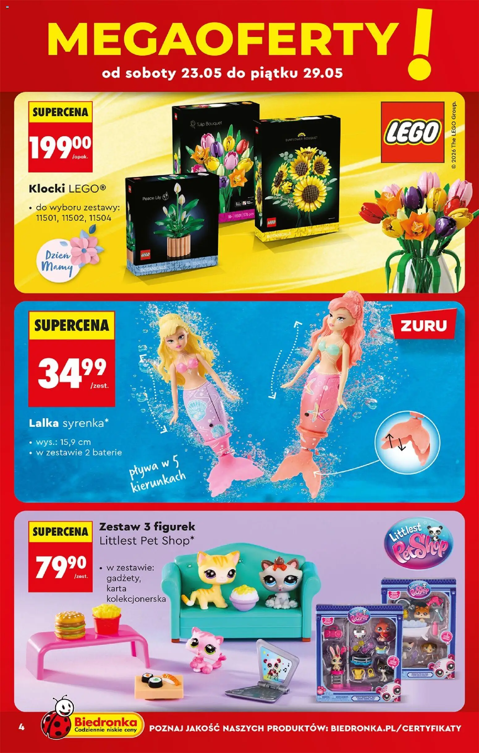 Biedronka Polsko leták - Hity i inspiracje od 25.05.2026 | Strana: 6 | Produkty: LEGO, Baterie