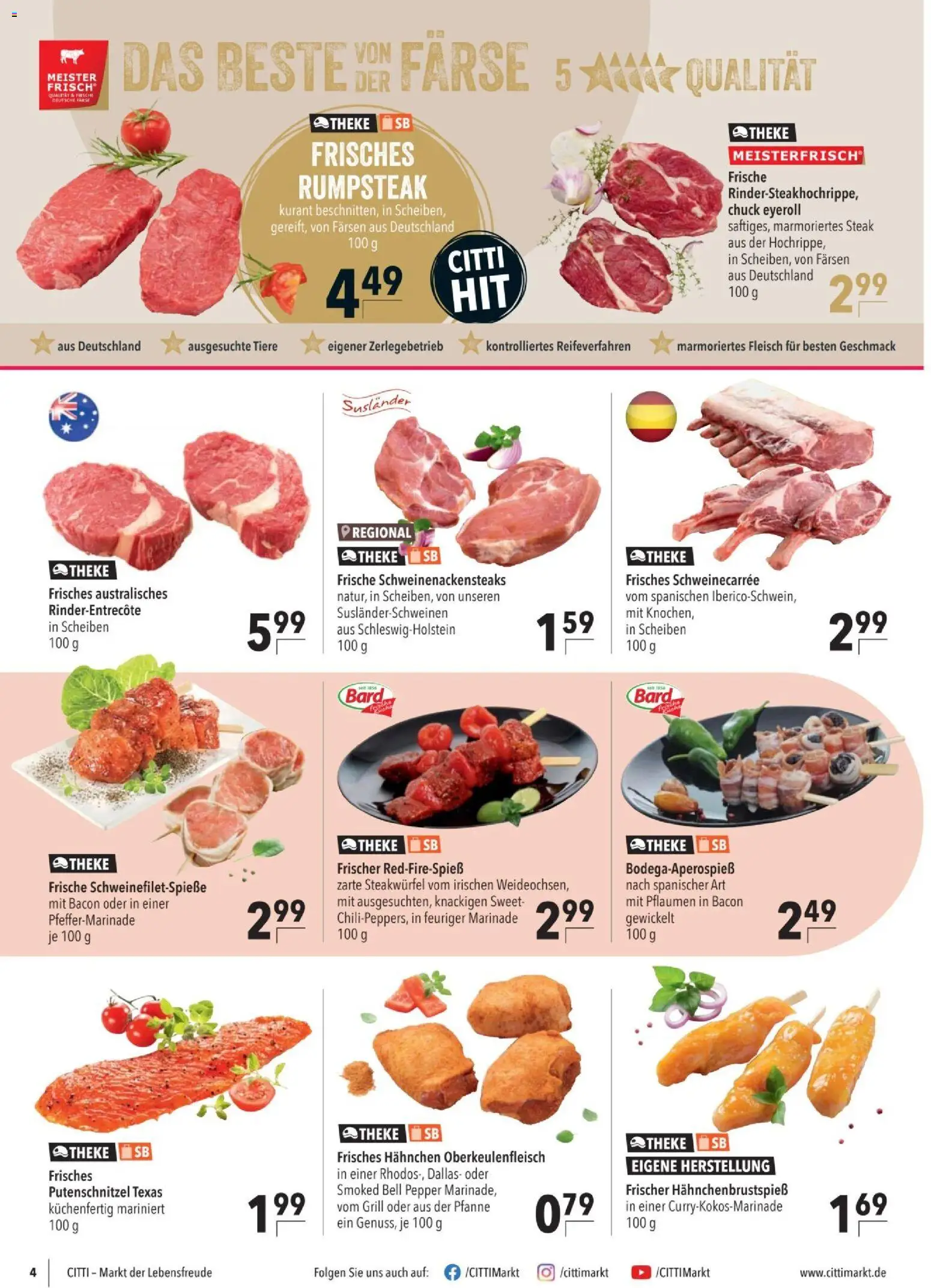 CITTI tilbudsavis – gyldig fra 19/08/2026 | Side: 4 | Produkter: Bacon, Grill