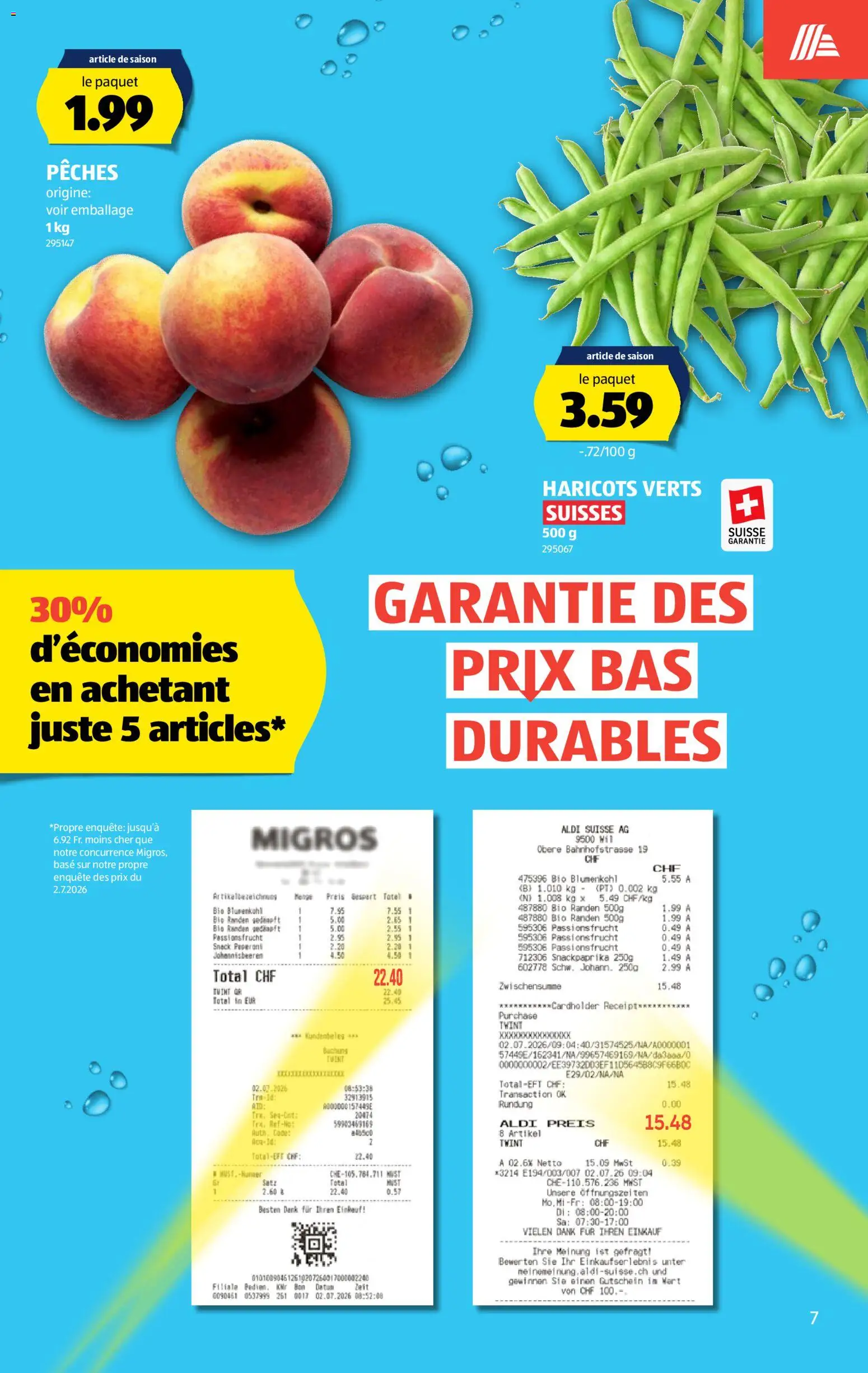 Aldi aktionen FR – gültig ab 20.08.2026 | Seite: 7 | Produkte: Blumenkohl