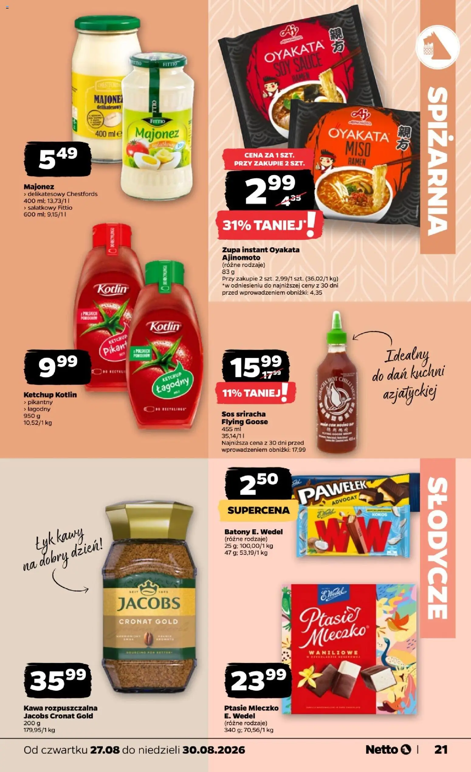 Netto gazetka od czwartku od 27.08.2026 | Strona: 21