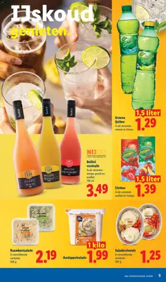 Aardappelsalade, 1 kilo - Voorbeeld van een folder van Lidl, geldig van 22-06-2026 | Pagina: 9 | Producten: Citroen, Aardappel, Komkommer, Alcohol