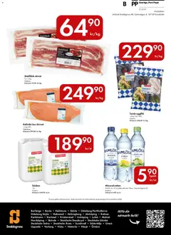 Snabbgross erbjudanden - Förhandsvisning av reklamblad från butik Snabbgross aktuell från 18.05.2026 | Sida: 16 | Produkter: Galler, Lax, Mineralvatten, Lime