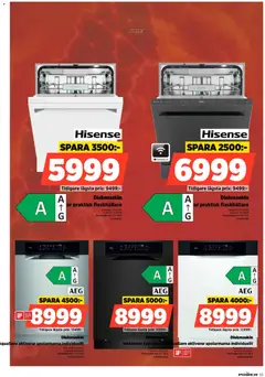 Power erbjudanden - Förhandsvisning av reklamblad från butik Power aktuell från 27/02/2026 | Sida: 53 | Produkter: Diskmaskin, Kuvert