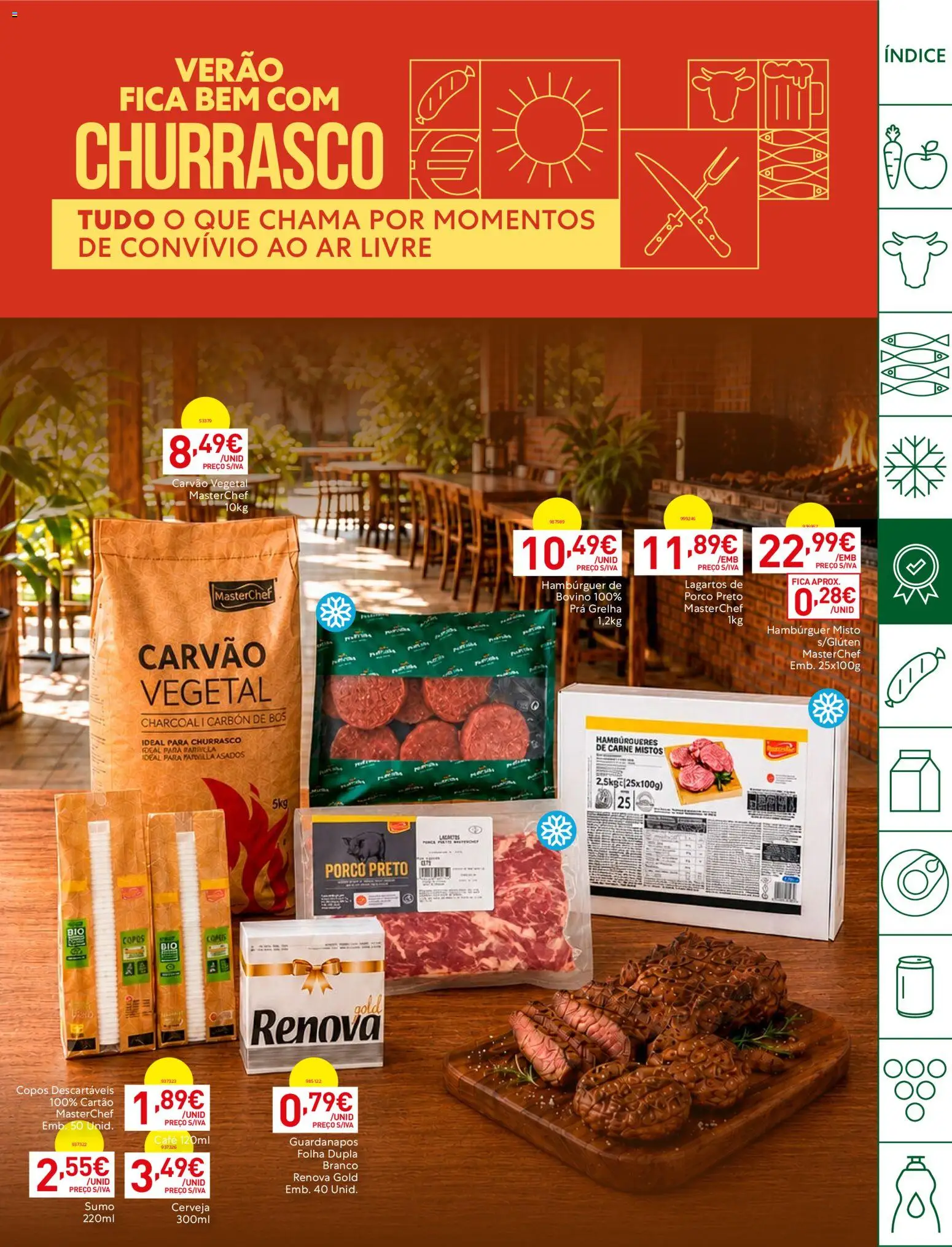 Recheio Horeca │ válido de 07/07/2026 | Página: 11 | Produtos: Copos, Café, Cerveja, Carne