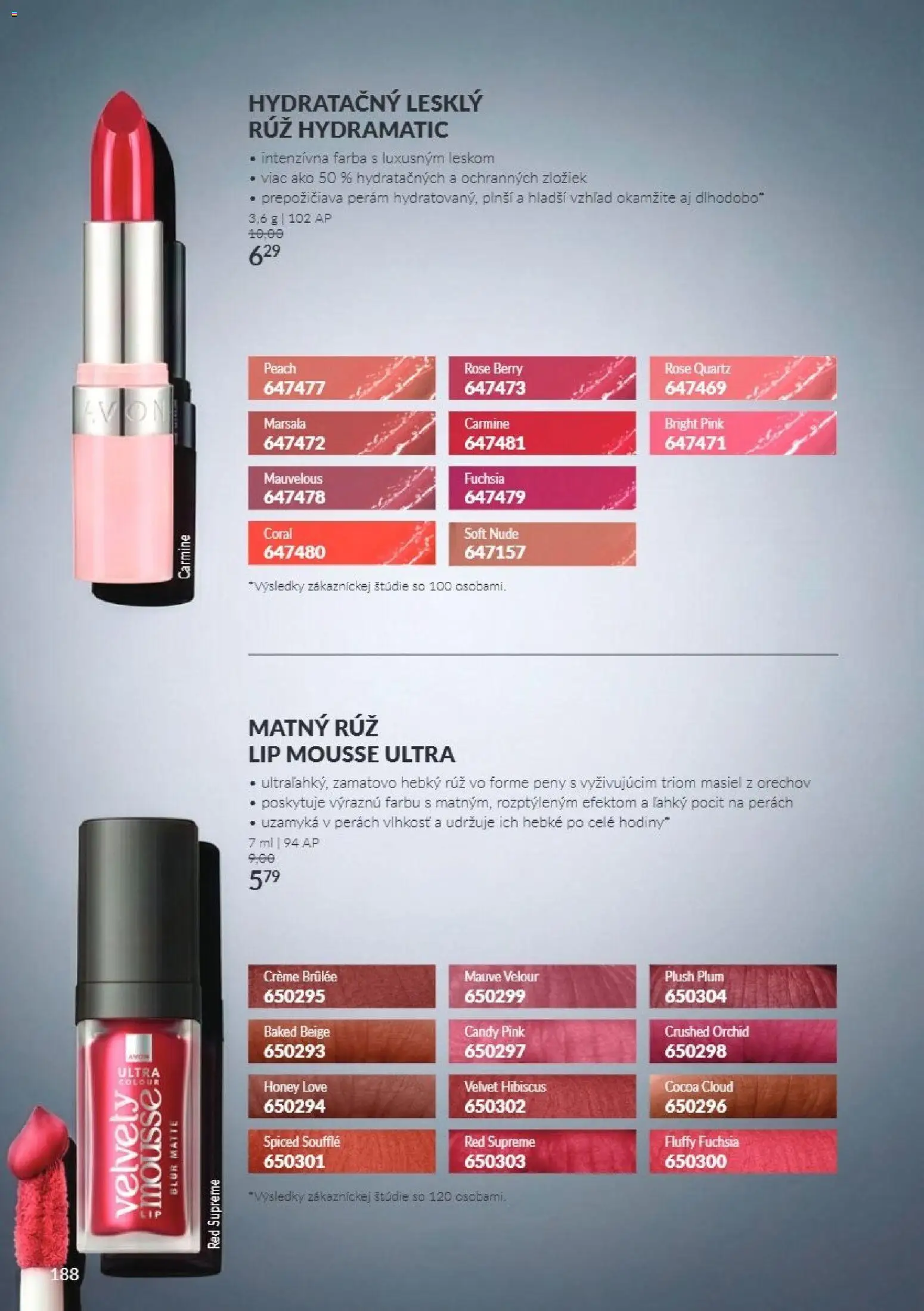 Nové Avon akcie – leták je platný od 01.11.2026 | Strana: 188 | Produkty: Hodiny