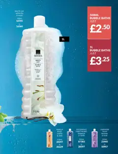 Preview of AVON - Offers valid from 01.05.2026 | Page: 208 | Products: Bath, Lavender, Vanilla