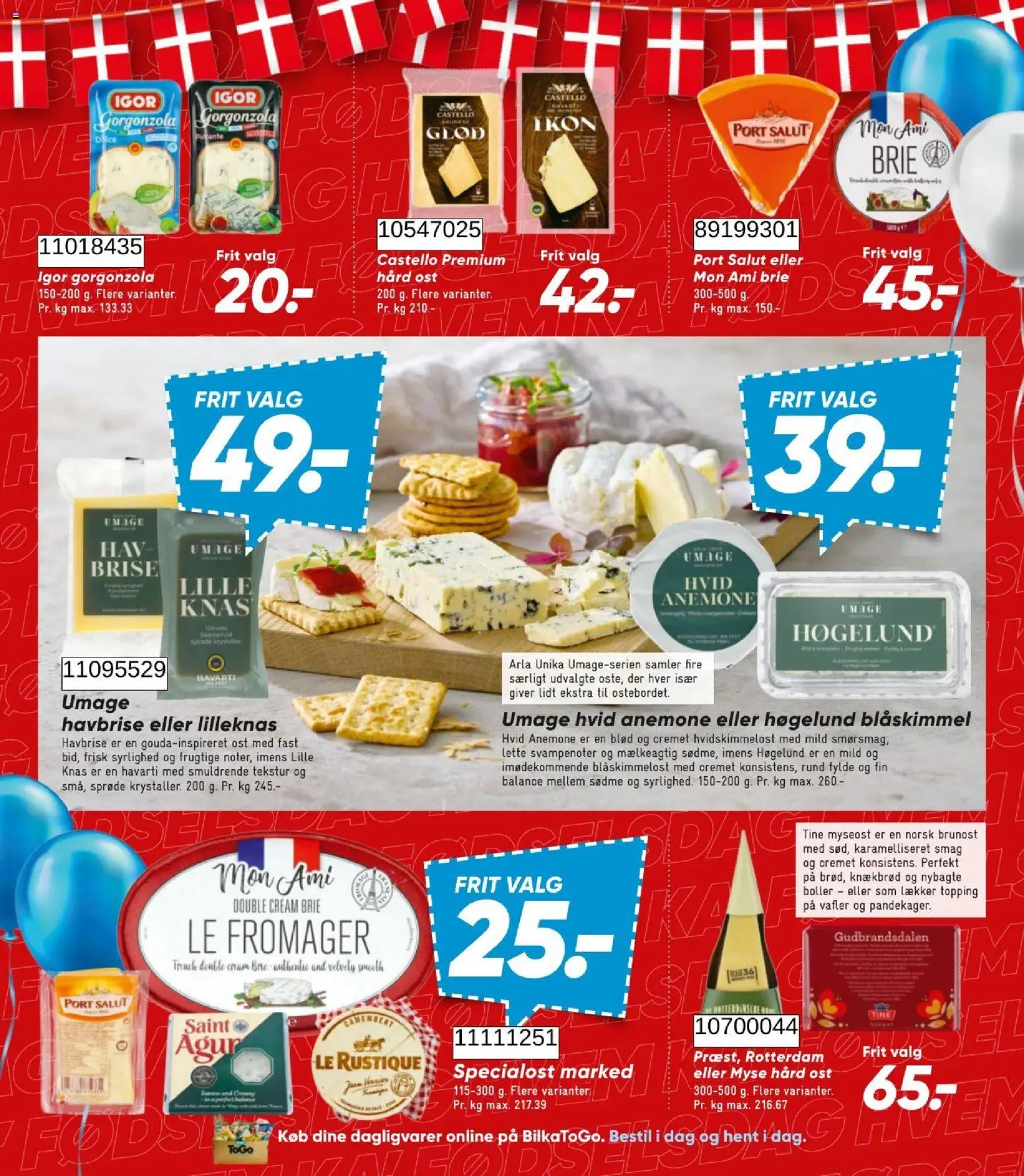Bilka tilbudsavis – gyldig fra 21/08/2026 | Side: 36 | Produkter: Dagligvarer, Camembert, Ost, Knækbrød