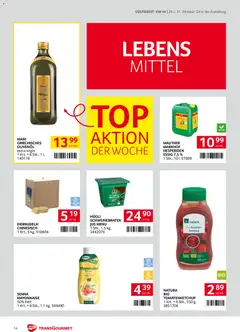Transgourmet Flugblatt ab 26.10.2026 gültig | Seite: 14 | Produkte: Ketchup, Mayonnaise, Tomaten