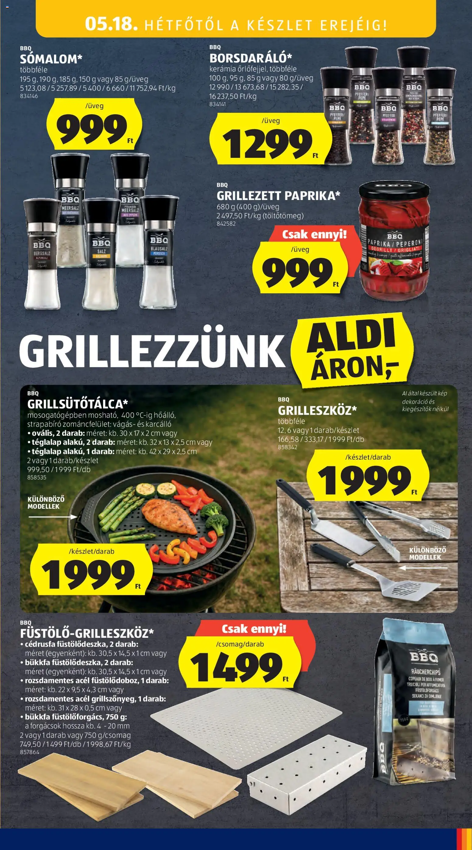 Aldi akciós ujság - amely érvényes a következő dátumtól: 14.05.2026 | Oldal: 11 | Termékek: Dekoráció