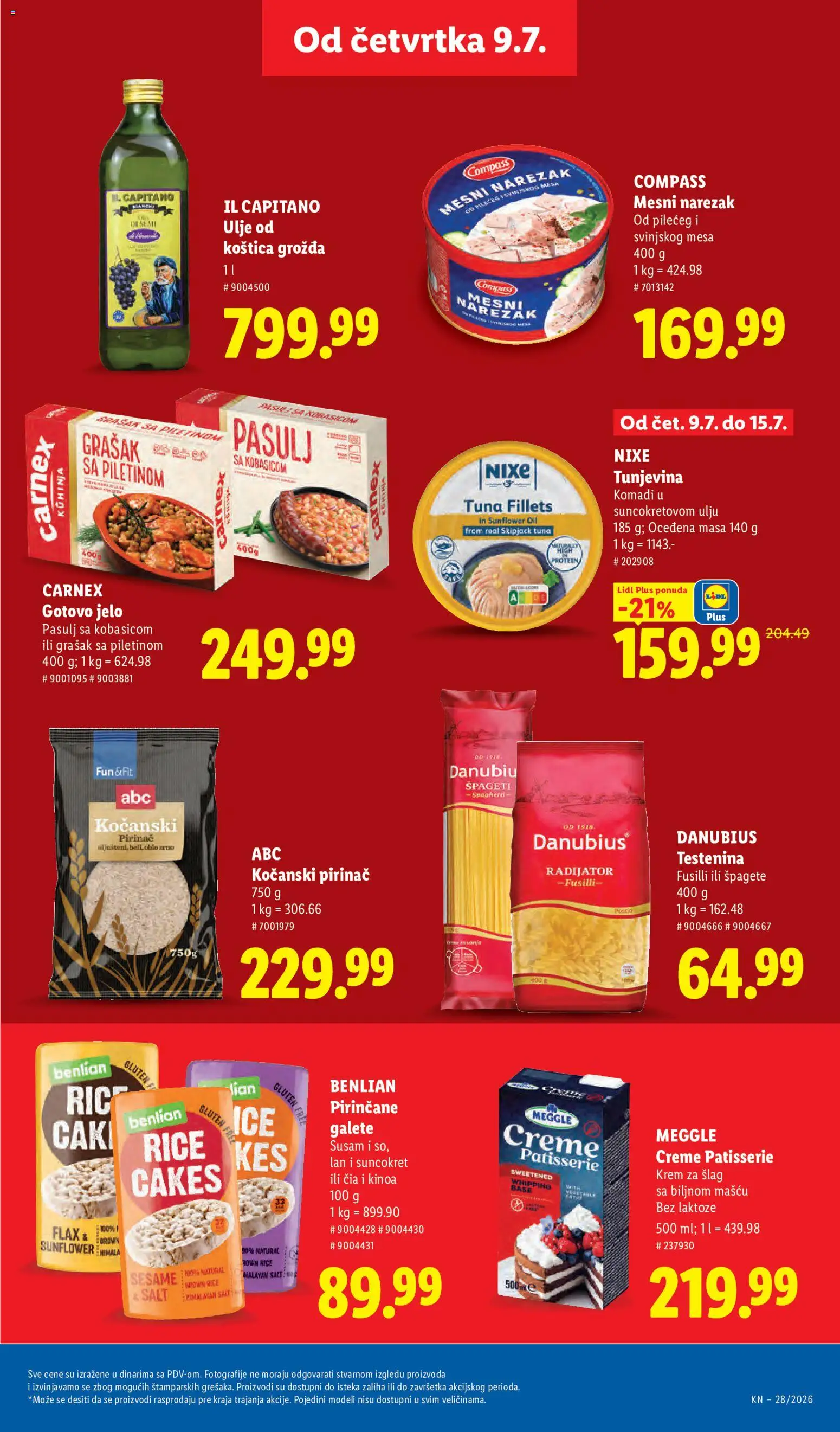 Lidl katalog - važi od 09.07.2026 | Strana: 29 | Proizvode: Kuhinja, Radijator, Narezak, Ulje