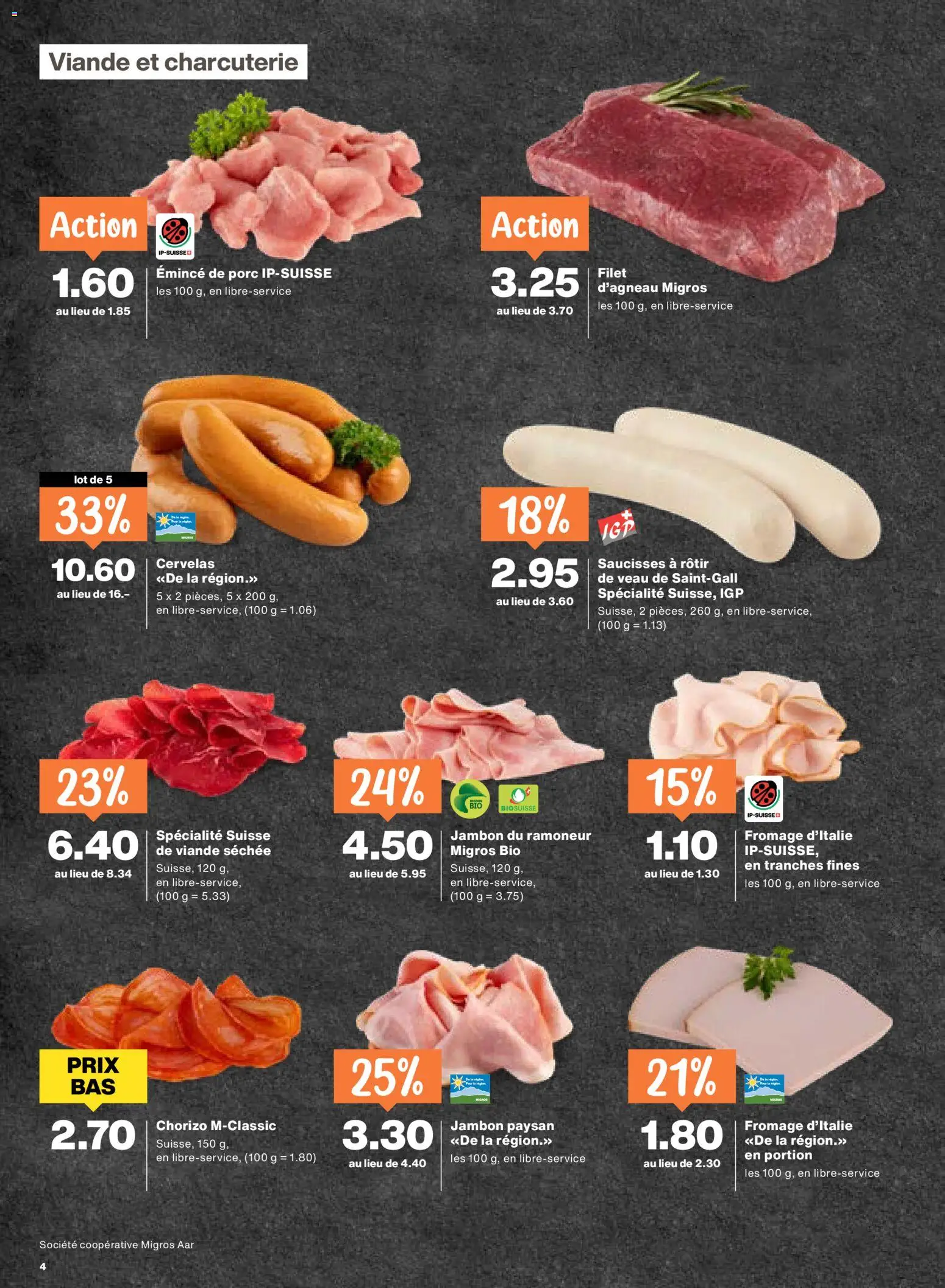Migros aktionen FR – gültig ab 29.10.2026 | Seite: 4