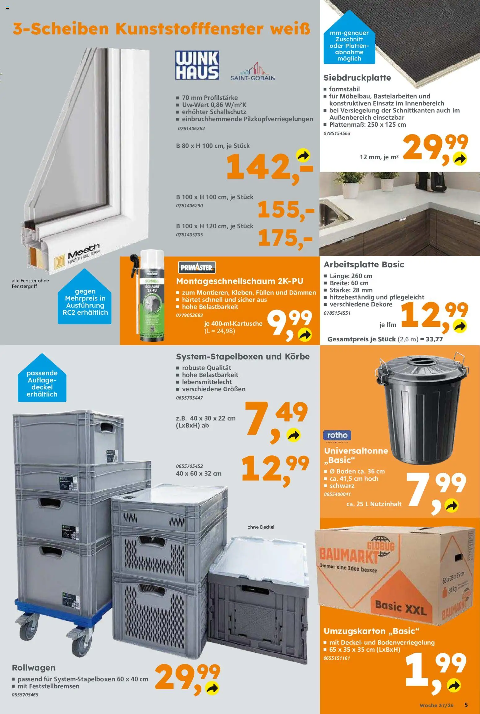Globus Baumarkt Prospekt Berlin-Treptow – gültig ab 07.09.2026 | Seite: 5