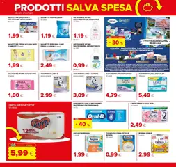 Anteprima del volantino Tigre volantino valido a partire dal 08/10/2026 | Pagina: 20 | Prodotti: Carta igienica, Dentifricio, Detergente intimo, Intimo